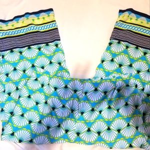 Crown & Ivy Palazzo Wide leg Crop Pants size L/XL